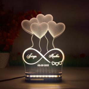 Adfusion Graphics LED Table Lamp Warm White (Warm White)