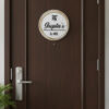 Personalized Acrylic Name Plate for Home Entrance – 3D Embossed