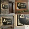 Personalized Acrylic LED Name Plate – Custom Name Plate with Light for Home