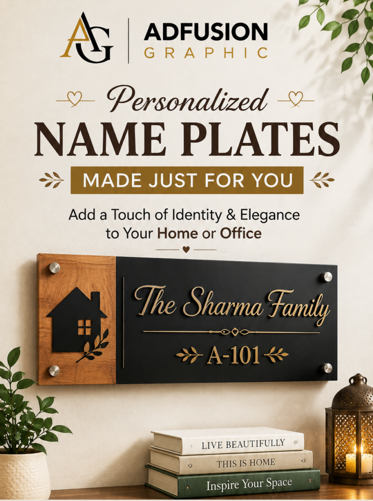 name plate for home